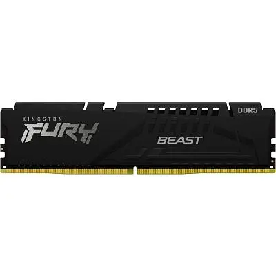 Модуль памяти для компьютера DDR5 64GB (2x32GB) 6000 MHz Beast Black EXPO Kingston Fury (ex.HyperX) (KF560C36BBEK2-64) - фото 2