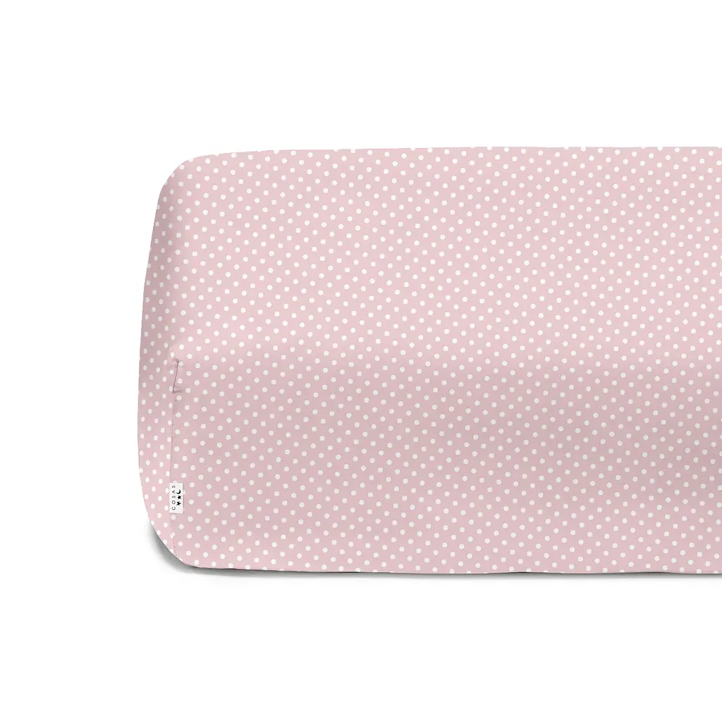 Простирадло на резинці Cosas Rose Dots 140х200х20 см (DropRose_140х200х20) - фото 5