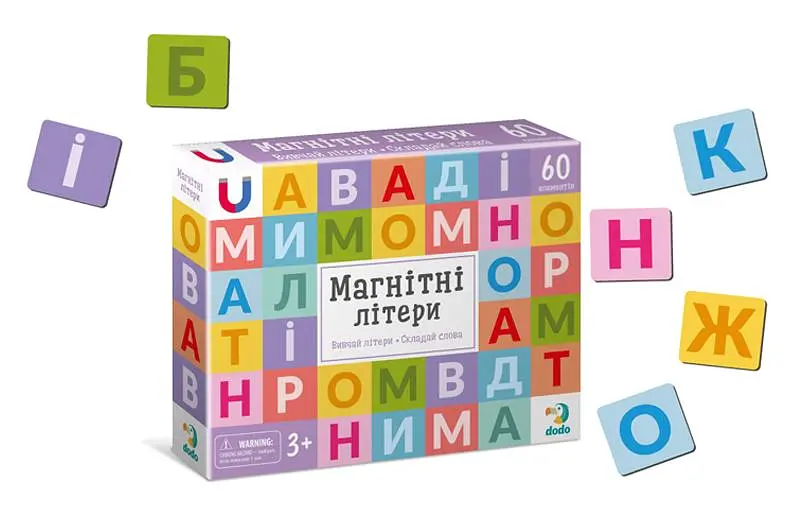 Магнітна гра 200273 "Літера" DoDo