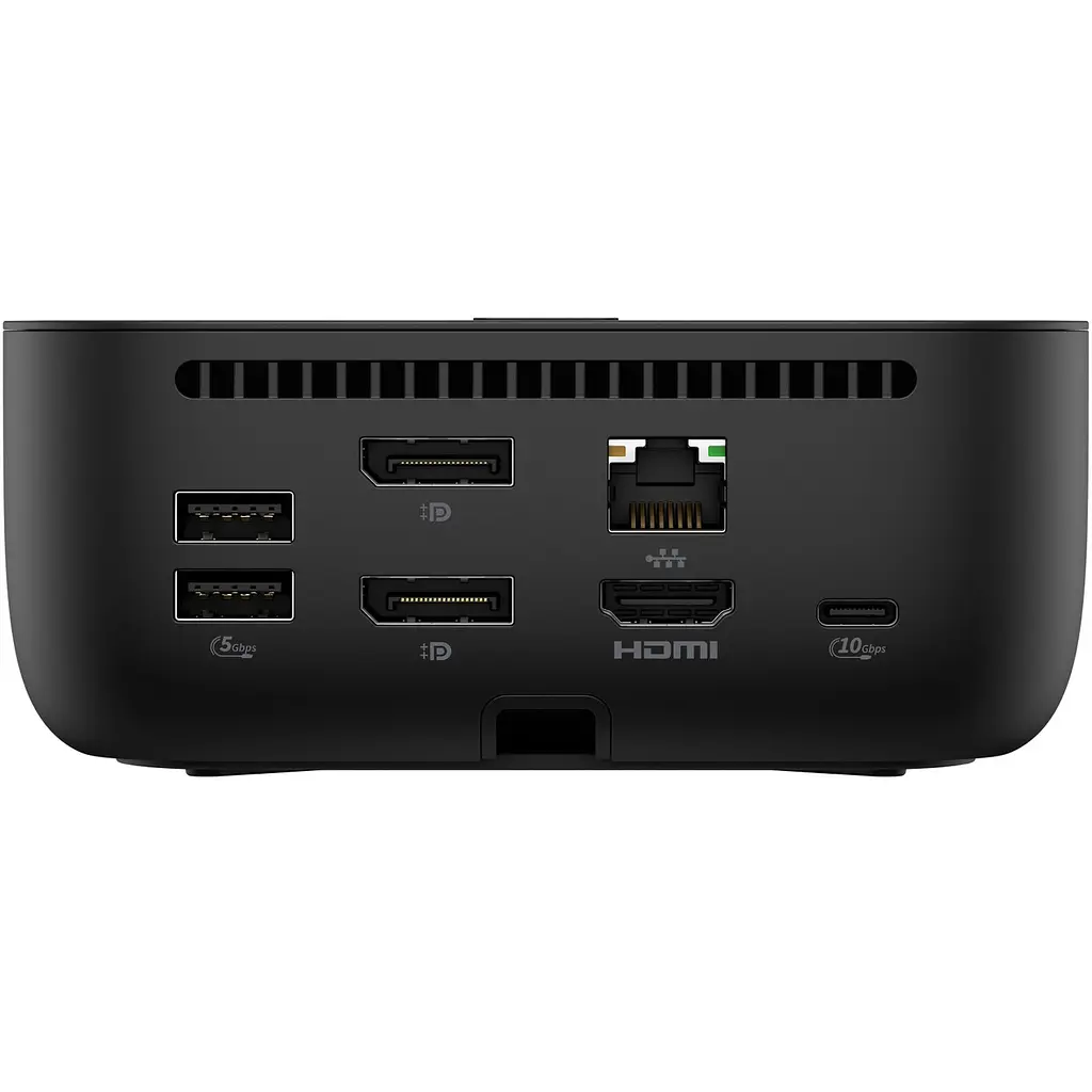 Мульти-адаптер - хаб - док-станція HP USB-C Dock G6 (9X3V1UT) Type-C (USB 3.1) to HDMI / 3x USB 3.1 / Type-C / 2xDP / RJ45 чорна - фото 5