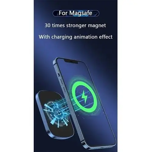 Зовнішній акумулятор JD MagSafe wireless JYD-PB10 10000mAh бездротовий магнітний 15/20W блакитний - фото 6