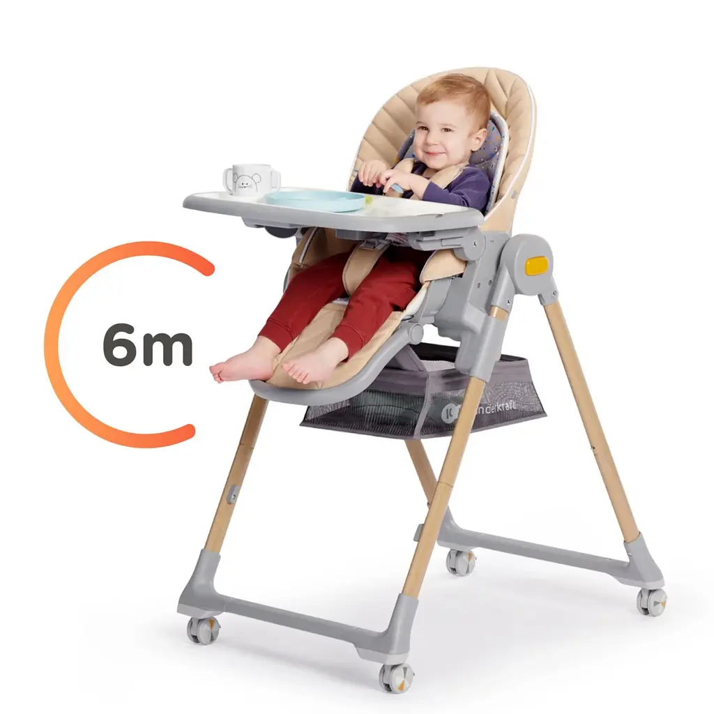Стульчик для кормления Kinderkraft Lastree Wood 2 в 1 (5902533917303) - фото 20