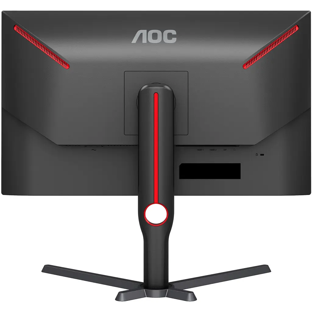 TFT 27" AOC Q27G3XMN/BK, MiniLED QHD IPS, 180Hz, 1ms, 2xHDMI, DP, HAS, Pivot, чорно-червоний - фото 6