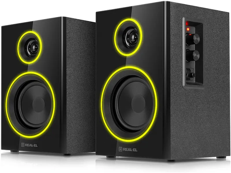 Комп'ютерні колонки REAL-EL S-410 Black (EL121200016) - фото 6
