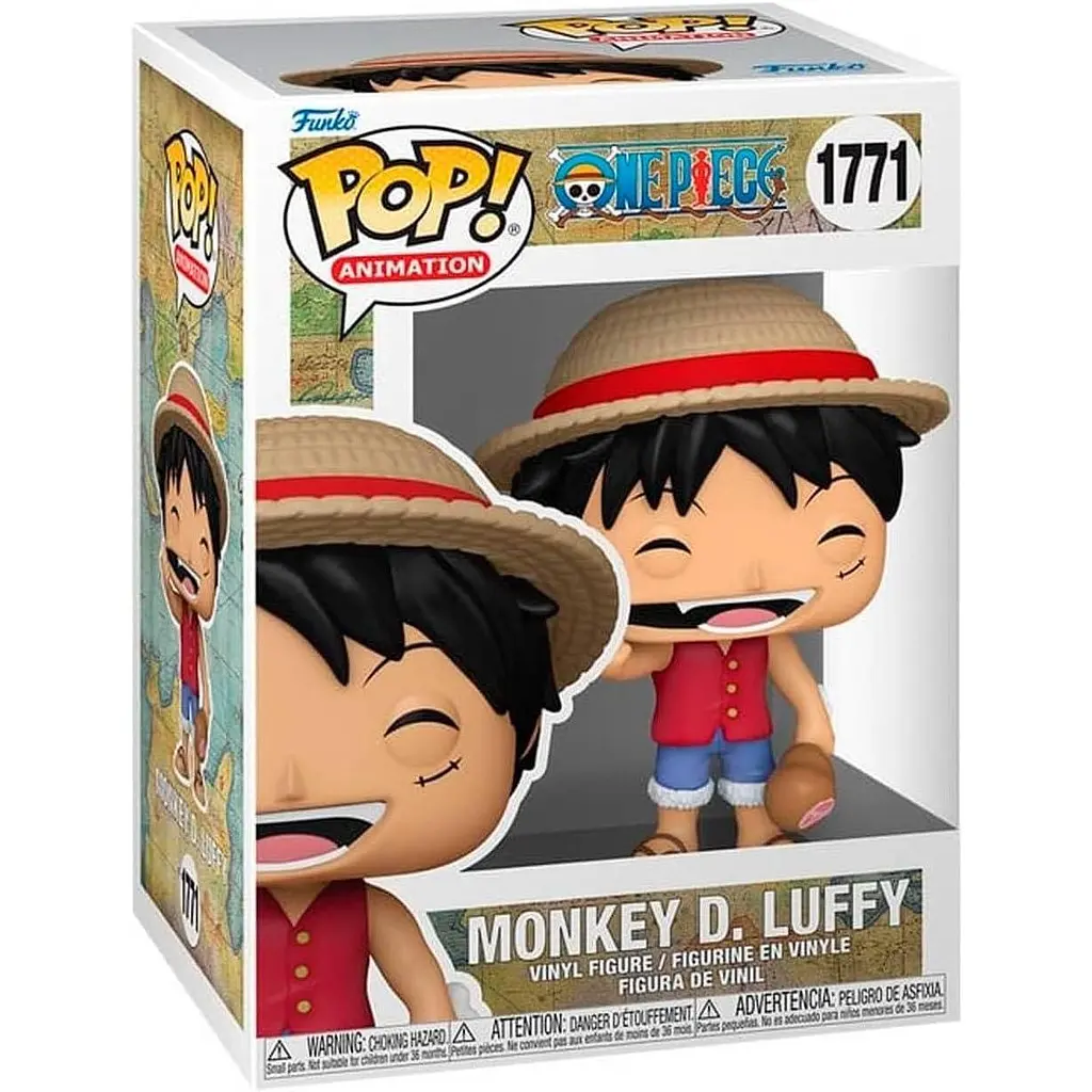 Фігурка Funko Pop Ван Піс Луффі One Piece Luffy 10 см OP L 1771 - фото 3
