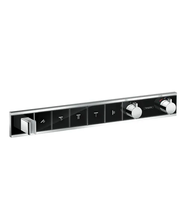 Термостат прихованого монтажу Hansgrohe RainSelect 15358600, Чорний