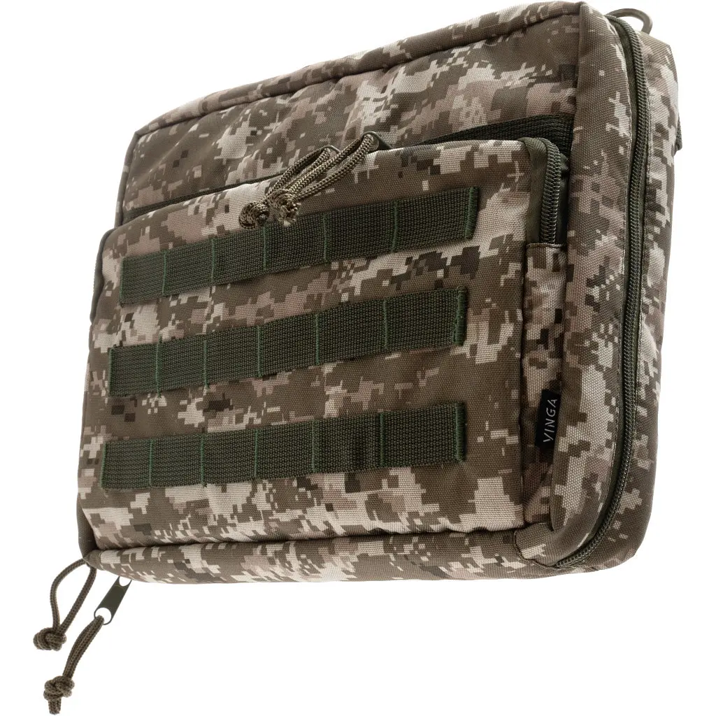 Чохол до планшета Vinga Tactical Military universal 12-13" MOLLE, Oxford 600D, pixel (VTB13UTMOP) - фото 4