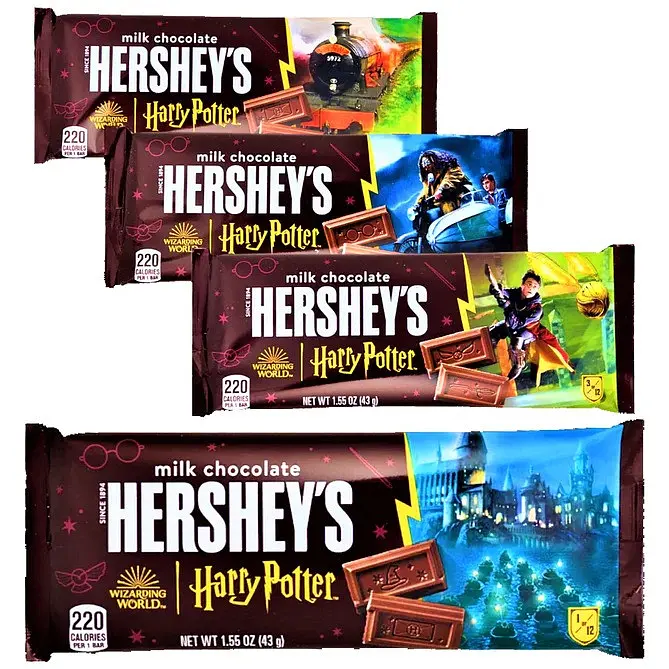 Шоколадний батончик Hershey's Harry Potter Limited Edition Milk Chocolate Bar 43g
