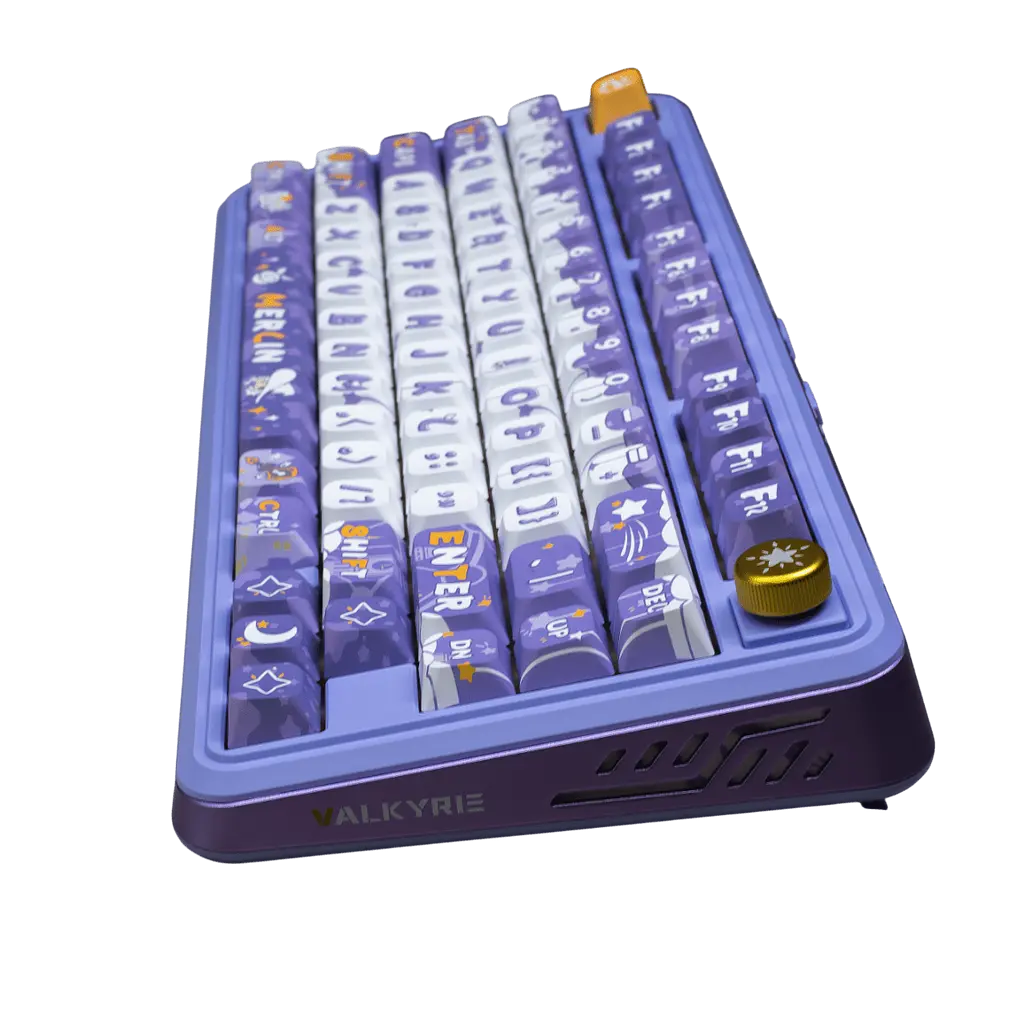 Клавіатура Valkyrie VK75 Merlin RGB Purple (MK20224486CN3) - фото 3