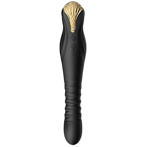 Вібратор Zalo King Vibrating Thruster 30.2 см чорний - фото 12