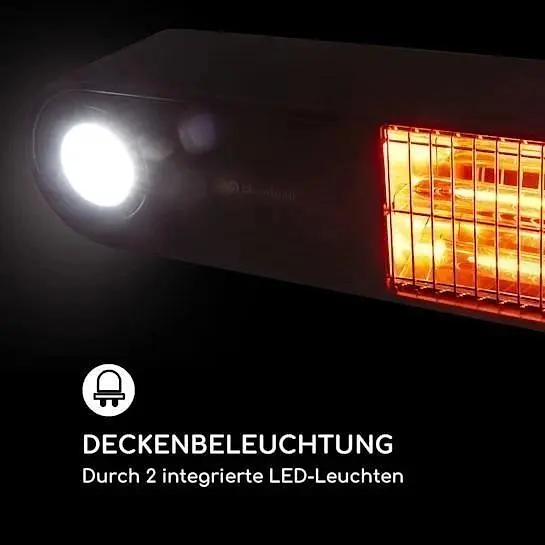 Инфракрасный обогреватель Blumfeldt Gold Bar Shine (10034208) - фото 6