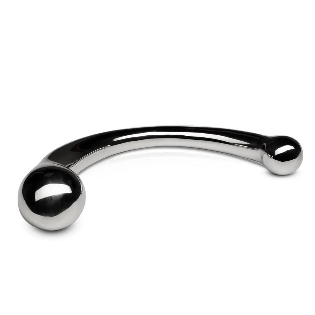 Металлическое дилдо Sinner Gear Unbendable - The Curvey G-Spot Metal Dildo - фото 2