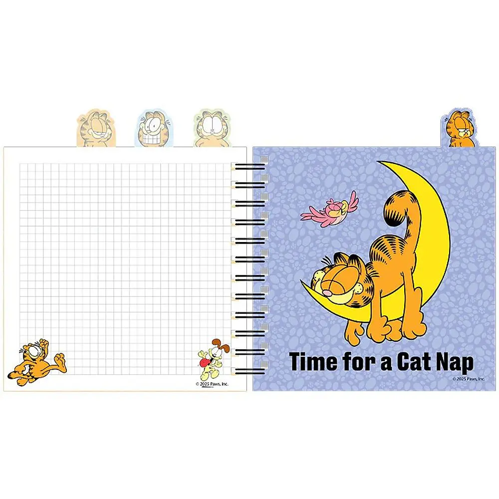 Блокнот Kite Garfield 80 аркушів GF з розділювачами на спіралі (GF26-278) - фото 3