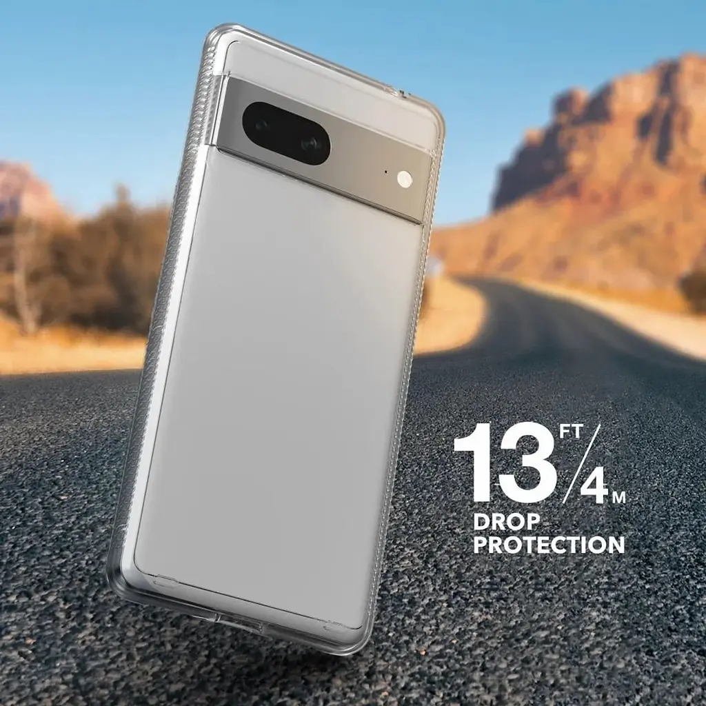 Противоударный чехол Gear4 Crystal Palace для Google Pixel 7 (6.3") Прозрачный (702009720) - фото 7