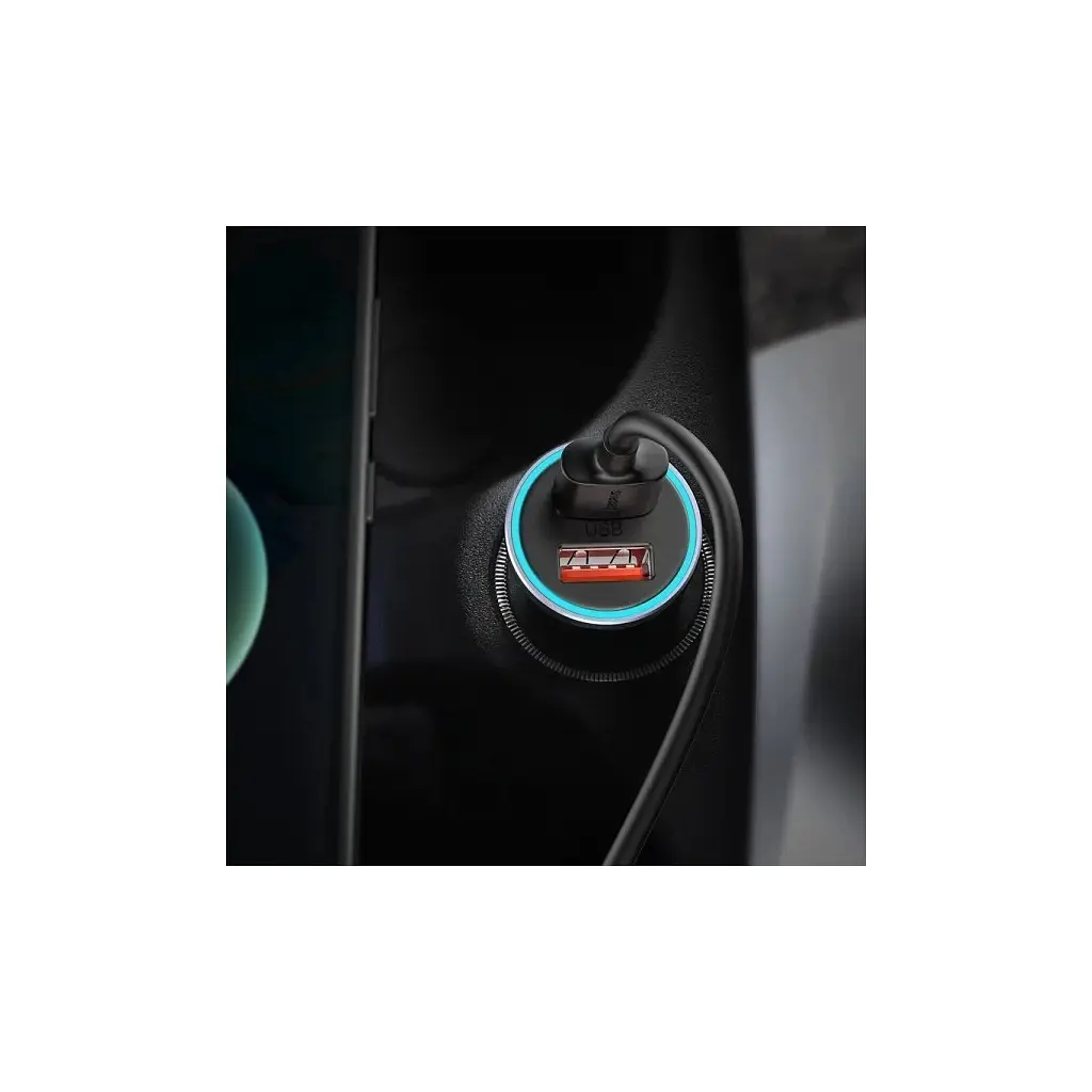 Зарядний пристрій Baseus 2xUSB QC3.0 + кабель USB–USB-C 40 Вт Golden Contactor Pro dark сірий (TZCCJD-A0G) - фото 6