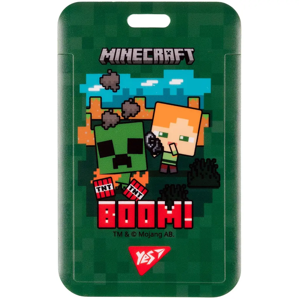 Бейдж Yes Minecraft слайдер без стрічки вертикальний (940322) - фото 2