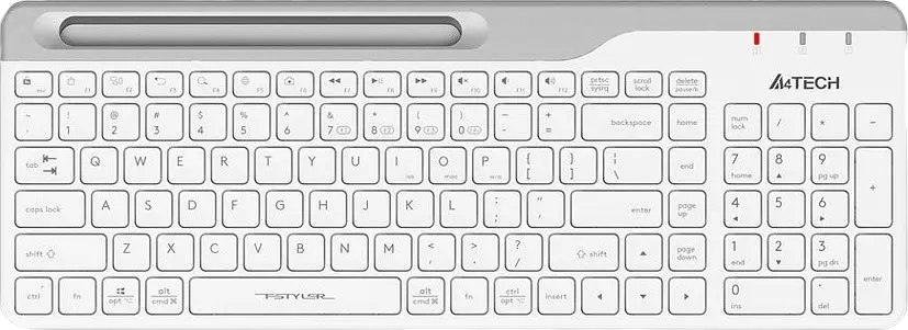 Клавіатура бездротова A4Tech Fstyler FBK25 White - фото 4