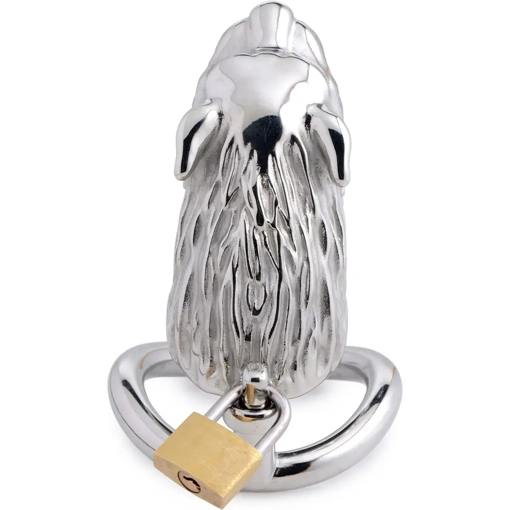 Клітка для члена Master Series Tiger King Cock Cage With Lock - фото 4