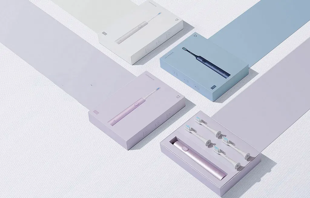 Электрическая зубная щетка Xiaomi Electric Toothbrush T302 Romantic Purple [85571] - фото 10