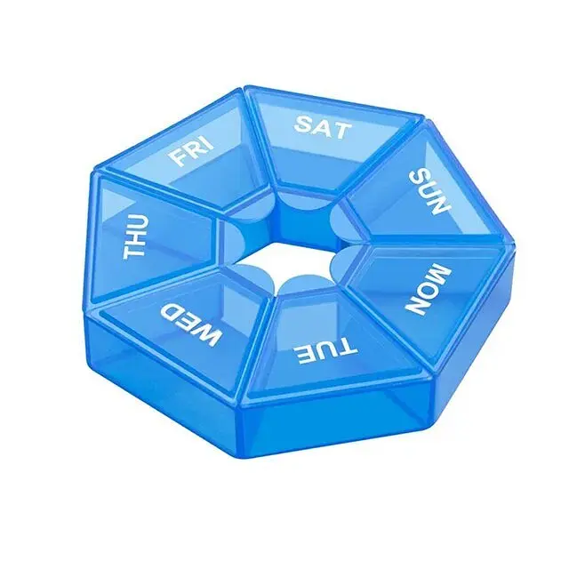Таблетниця Semi 7Days Mini Pill Box, синій