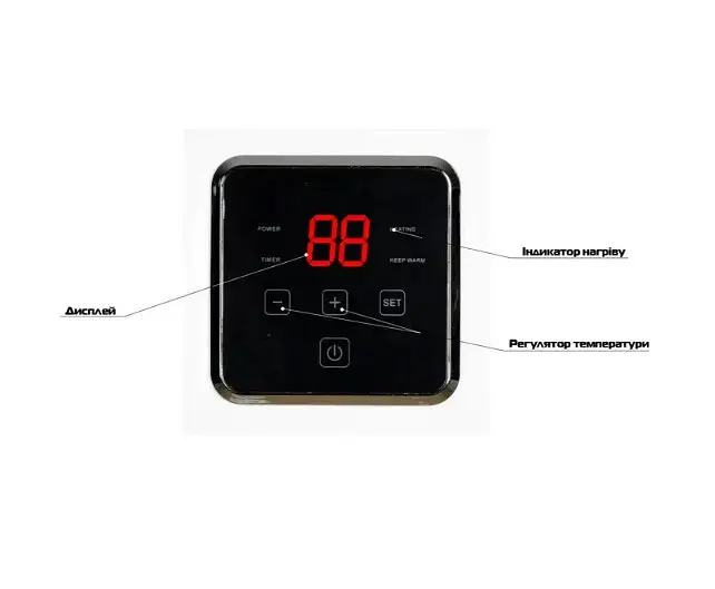 Водонагреватель Mixxus EWH-14050 CUBE WET(Н) 50 л, 2 кВт, мокрый ТЭН, горизонтальный, квадратный, белый (WH0614) - фото 2
