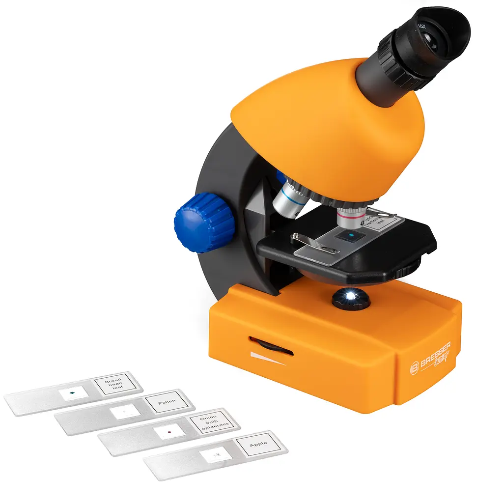 Мікроскоп Bresser Junior 40x-640x Orange з кейсом (8851310) - фото 3