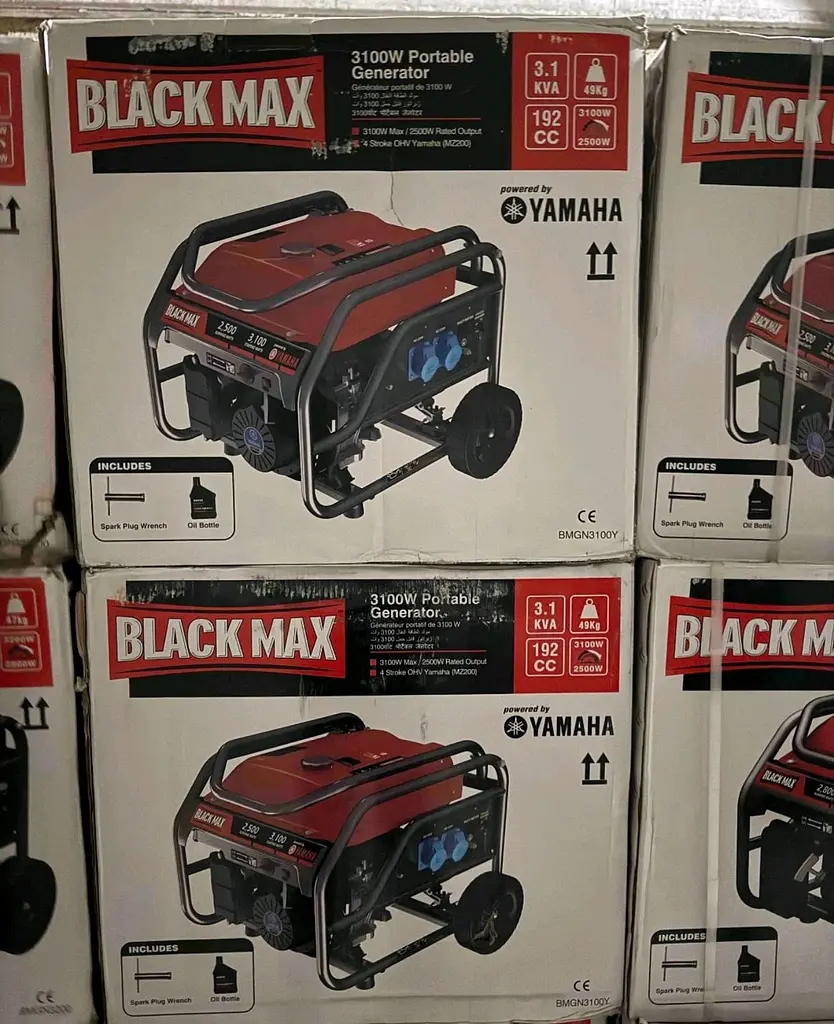 Генератор бензиновий YAMAHA BlackMax BMGN3100Y (3.1 КВТ) ручний стартер - фото 9