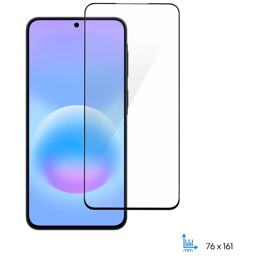 Скло захисне 2E 2.5D FCFG Samsung Galaxy A57 5G (A576) Black (2E-G-A57-SMFCFG-BB) - фото 2