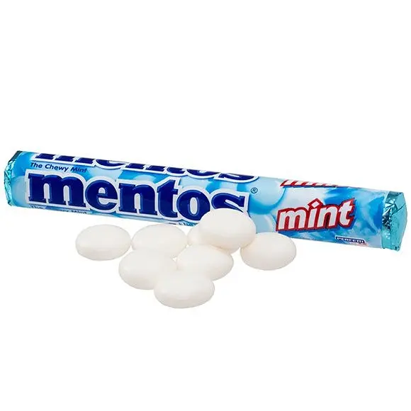 Драже Mentos Jumboroll Mint 8x37g - фото 3
