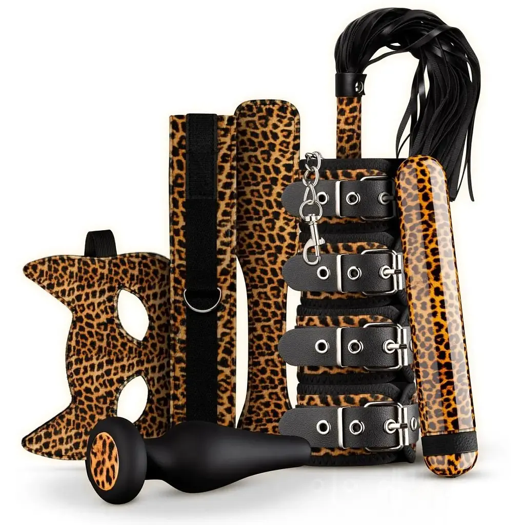 Набір BDSM-аксесуарів Panthra Gato 8-piece set - фото 2