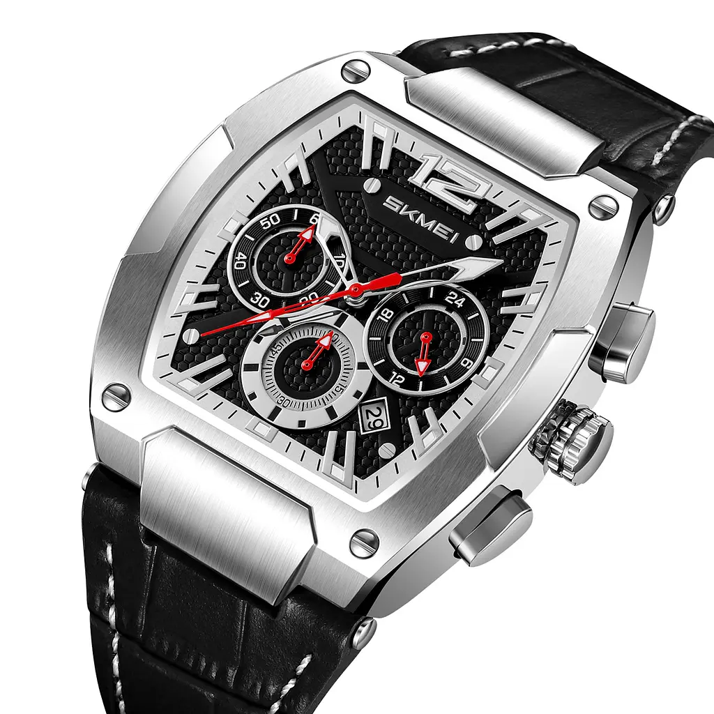 Наручные часы мужские 9357SIBK Silver-Black Skmei acs0030881 - фото 2