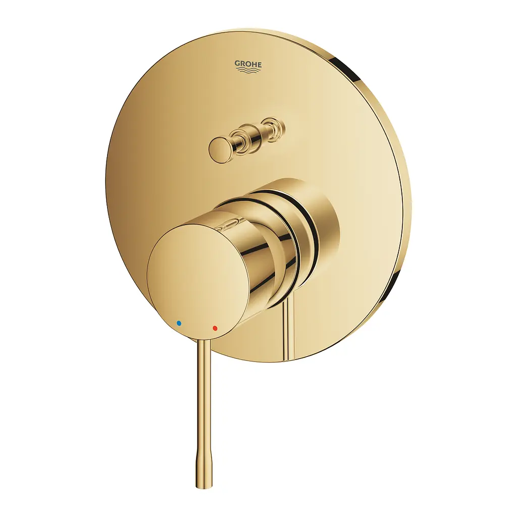 Змішувач прихованого монтажу на 2 виходи Grohe Essence 24167GL1, Золотий - фото 4