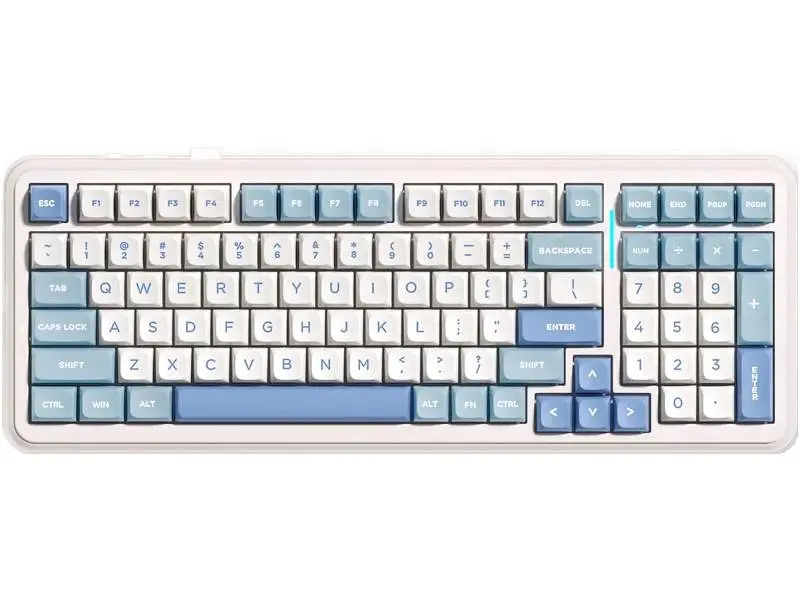 Клавіатура MCHOSE K99 V2 Sky Blue (MC-K99V2-4)