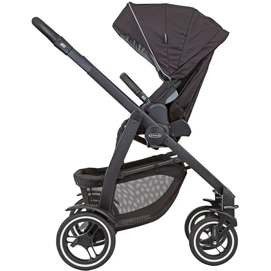 Прогулочная коляска Graco EVO ХТ Black Grey черная (6CM99BGRE) - фото 5