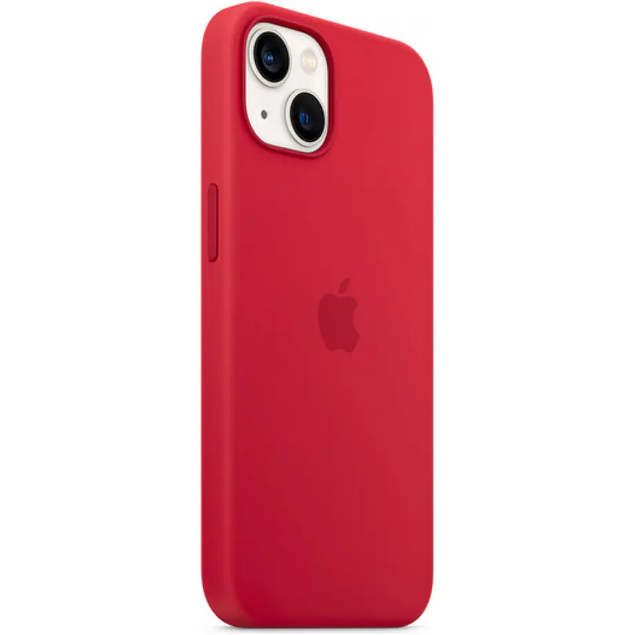 Чохол Silicone Case with MagSafe для Apple iPhone 13 Product Red AAA [77783] - фото 3