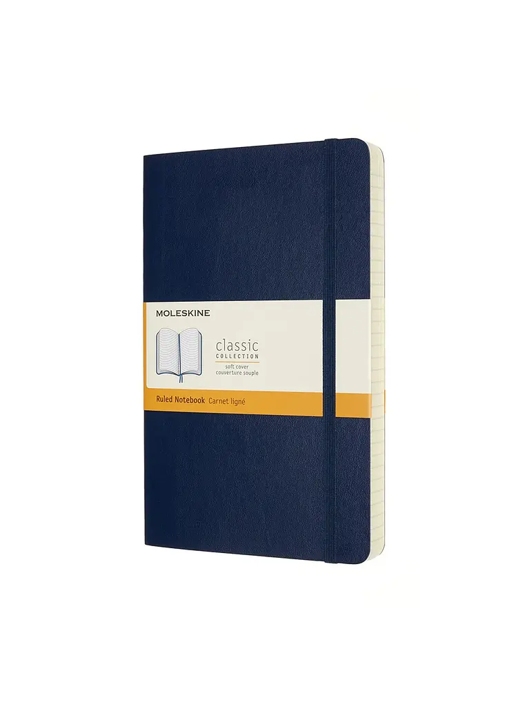 Записник Moleskine Classic Expanded середній, Лінійка Сапфір М'який (QP616EXPB20) - фото 2