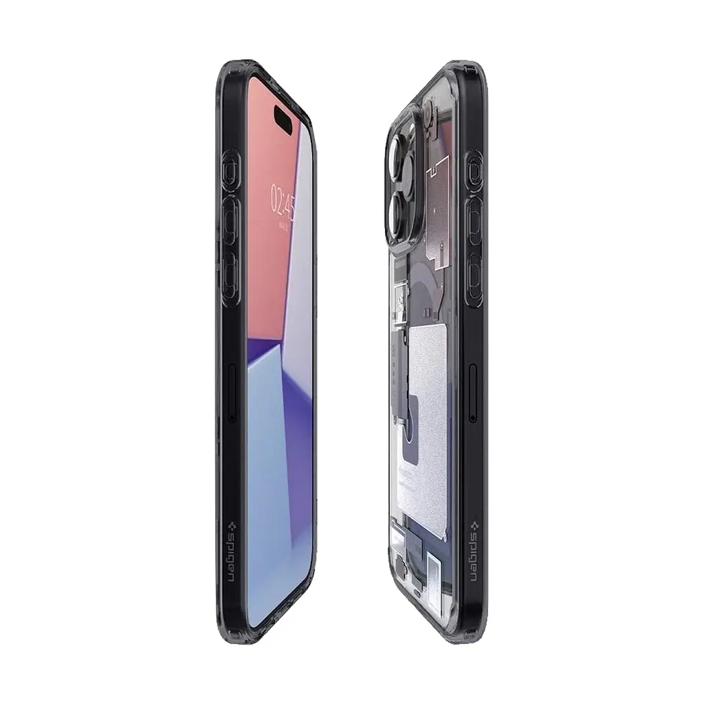 Чехол Spigen Ultra Hybrid MagSafe для iPhone 15 Pro Max Zero One (ACS06582) + защитное стекло - фото 6