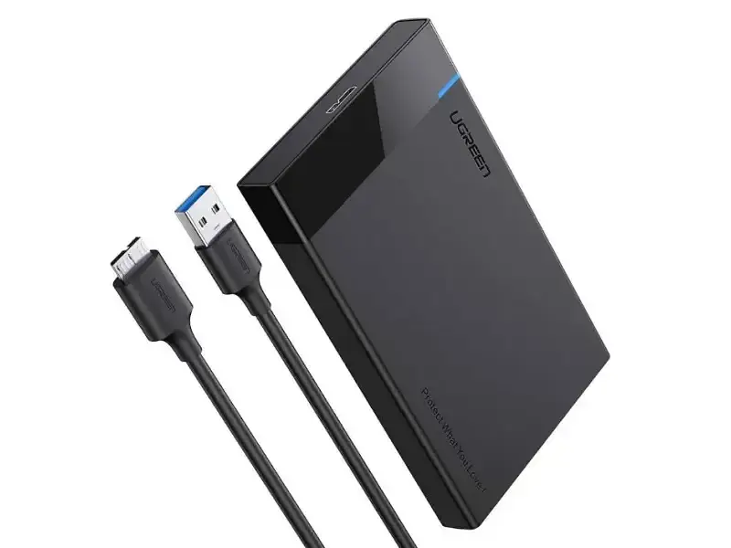 Зовнішня кишеня UGREEN US221 USB 3.0 to SATA III (30848)