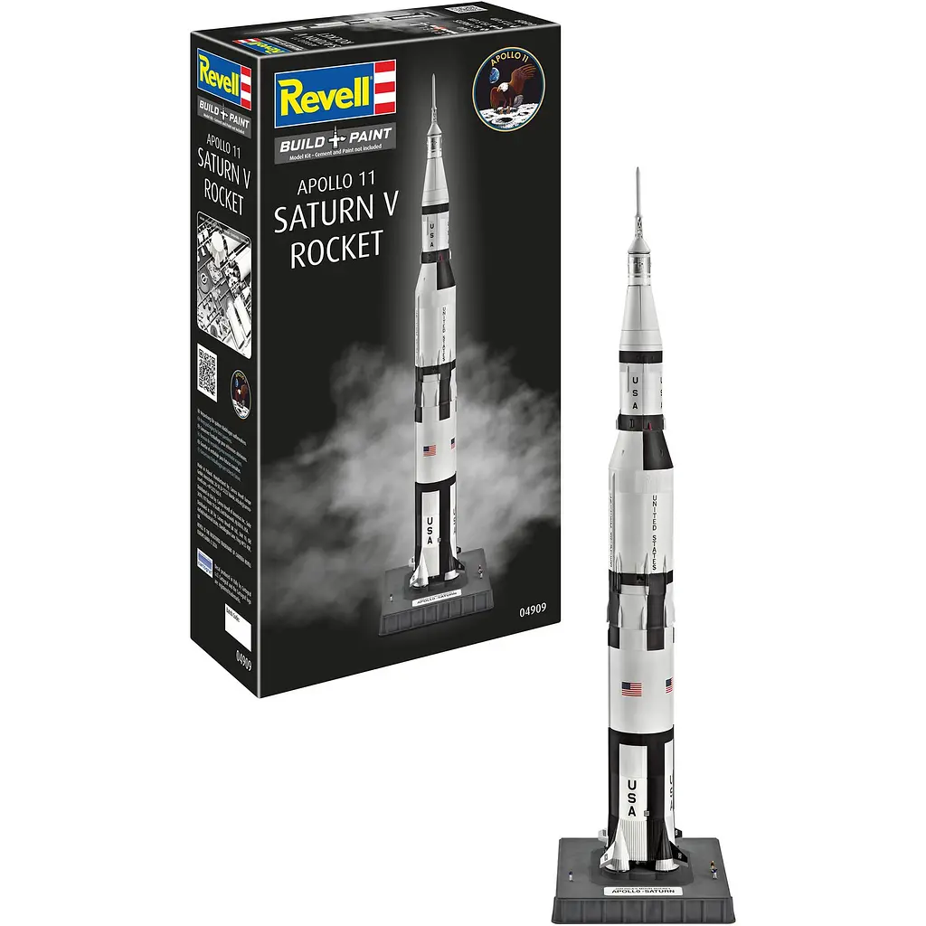 Збірна модель-копія Revell Ракета-носій Apollo 11 Saturn V рівень 4 масштаб 1:144 (RVL-04909) - фото 2