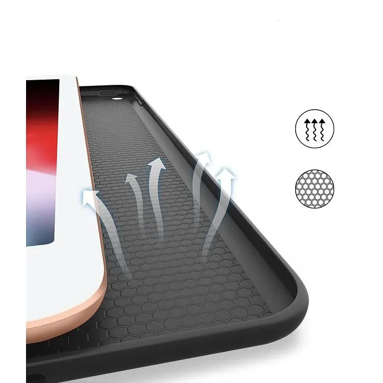 Чохол-книжка BeCover Tri Fold Soft TPU Silicone для Apple iPad 10.2 2019/2020/2021 Black (706881) - фото 4
