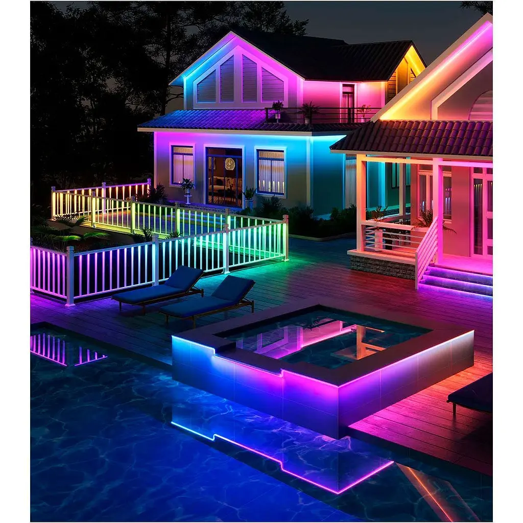 Світлодіодна стрічка Govee H70A1 Phantasy Outdoor LED RGBICWW 10м (H70A13D1) [145645] - фото 2