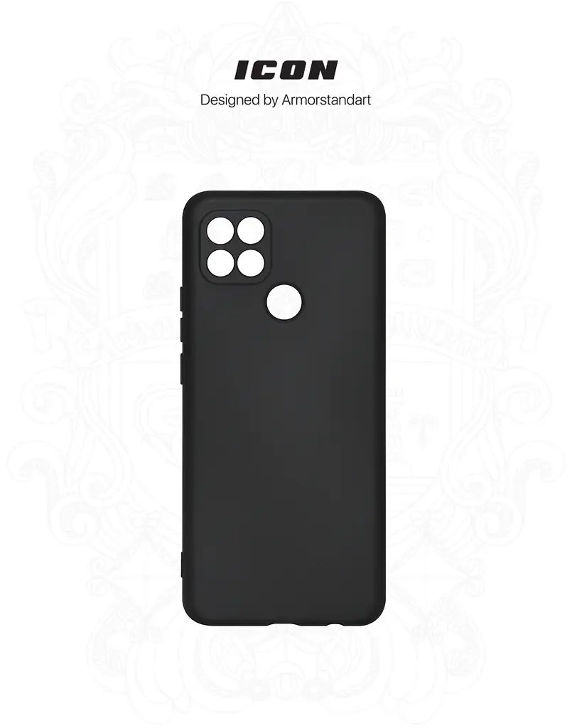 Чехол ArmorStandart ICON для OPPO A15/15S Camera cover Black (ARM58515) - фото 3