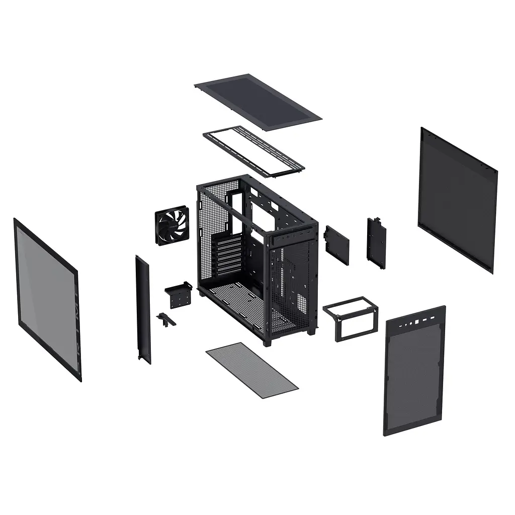 Корпус Asus Prime AP303 TG Black (90DC00V0-B39010) - фото 9