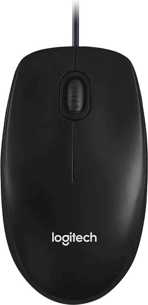 Миша Logitech M100 Full-Size Corded Mouse USB black (910-006652) - фото 5