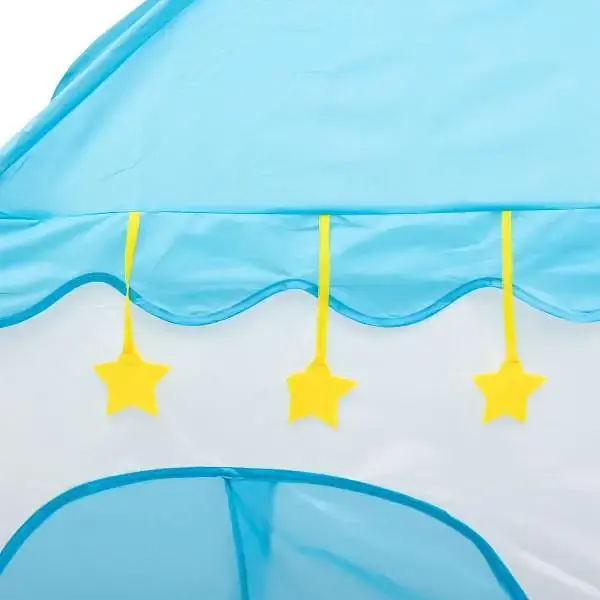 Намет-будиночок дитячий ігровий LUGI HP-S-1NDBL 125х100х120 см блакитний - фото 11