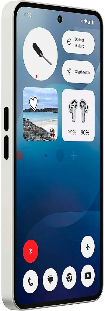 Смартфон Nothing Phone (3a) 8/128GB White - фото 3