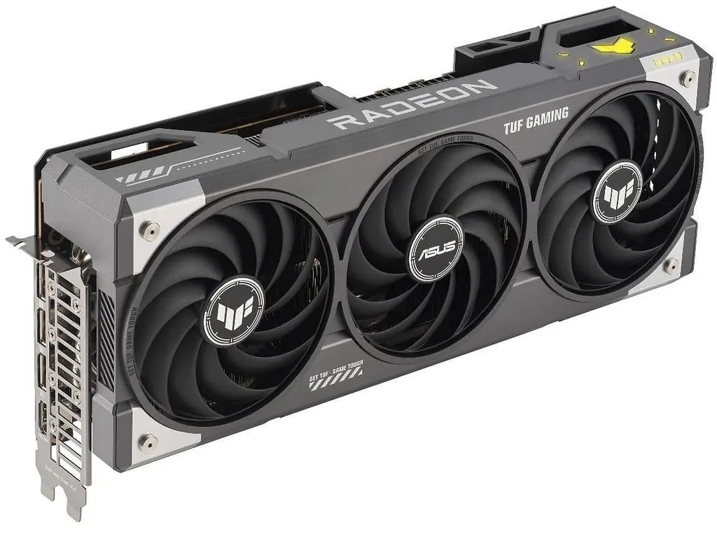 Видеокарта ASUS AMD Radeon RX 9070 XT 16GB TUF Gaming OC (TUF-RX9070XT-O16G-GAMING) (GDDR6, 256 bit, PCI-E v5.0 x16) - фото 4