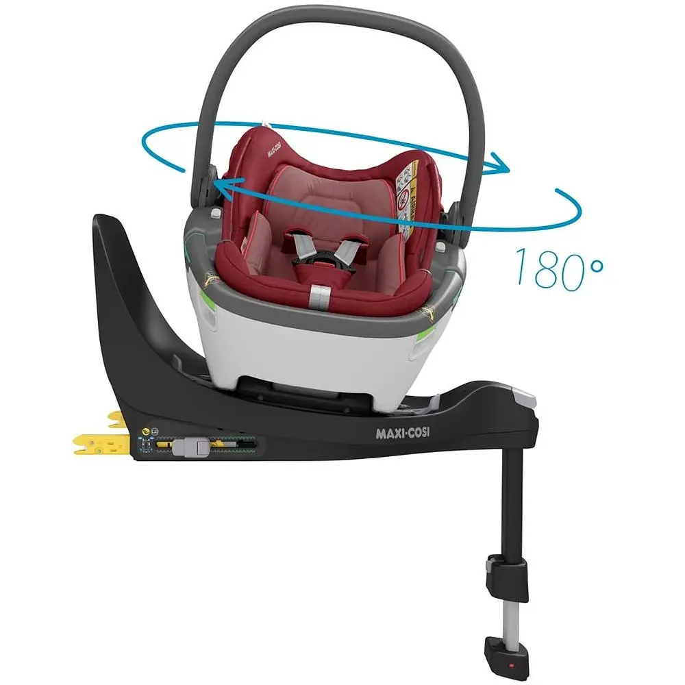 Автокресло Maxi-Cosi Coral 360 Essential Red, красное (8559701110) - фото 12