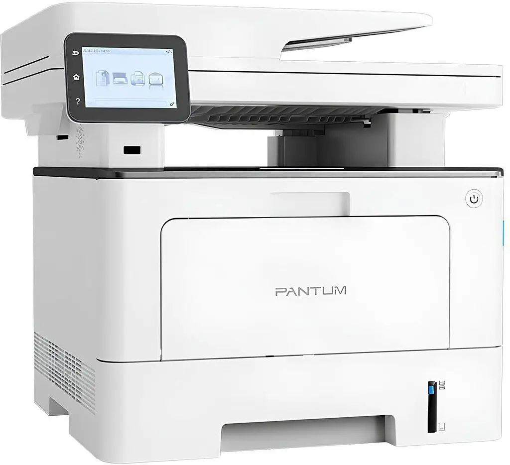 Багатофункціональний принтер А4 Pantum BM5110ADN (40 стор/хв, 1200x1200 dpi, duplex, ADF, Ethernet, touchscreen, білий) - фото 3