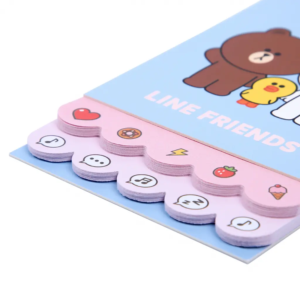 Блокнот Yes Line Friends Trio 85x137 мм 60 аркушів (152161) - фото 2